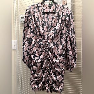 Floral midi dress - never worn